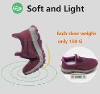 Men's Extra Wide Fit Walking Shoes Non-Slip Soft Sole ...