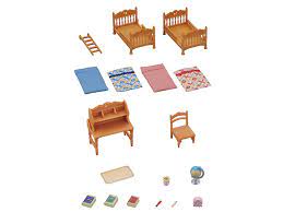 The bedroom & vanity set is a perfect furniture set to add to your calico critters house. Children S Bedroom Set Calico Critters