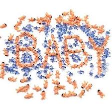 This game will have your guest bowling over with laughter. Hh Eason 200pcs Mini Plastic Babies And Blue Acrylic Pacifier For Baby Shower Ice Cube Game Party Decorations Toys Favor Supplies Table