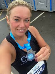 My first half!!!!! ✌️🏃‍♀️😁😁😁