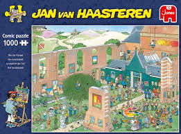 The puzzler can buy puzzles from ravensburger, educa, jumbo, schmidt and clementoni in large formats. Buy Jan Van Haasteren Jigsaw Puzzles 1000 1500 Or 3000 Piece Comic Premium Puzzle Online In Tunisia 402799843795