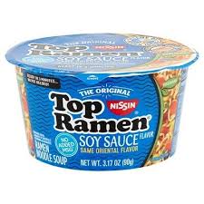 Nissin Soy Sauce Flavor Oriental Ramen Noodle Soup Bowl 3 17 Oz Pack Of 6 Ebay