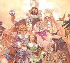 tomomi kobayashi 小林智美 サガフロ イラスト アナログ 絵