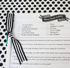 Here's how i made a little bride and groom trivia sheet for my brother and his fiancee. Printable Chick Flick Quotes Quotesgram