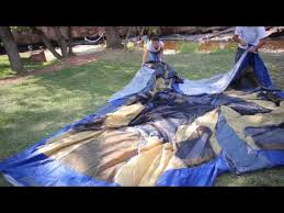 Ozark trail cabin tent instructions. Ozark Trail Base Camp 14 Person Cabin Tent Youtube