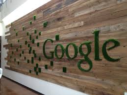 Your artificial grass install does not have to be limited to the ground or just covering dirt. Check Out This Installation Done For Google By Our Dealer Heavenly Greens Pretty Cool If You Ask U Plant Decor Artificial Plant Wall Artificial Plants Outdoor