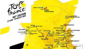 El recorrido constó de un total de 21 etapas sobre una distancia total de 3470 km (kilómetros). Tour De France 2020 Route Includes Crazy New Summit