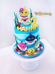 Boy S 1st Birthday Baby Shark Cake Baby Shark 2d Fondant Cake Shark Birthday Cakes Shark Cake Birthday Cake Kids