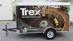 Vinyl material used will also affect price. Full Trailer Wrap For Trex By Pensacola Sign In Pensacola Florida On Average Vehicle Wraps Cost Less Than 1 Per Car Wrap Vehicles Outdoor Advertising