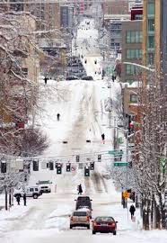 Weird Weather Watch Snow In Seattle Seattle Washington Downtown Seattle Seattle
