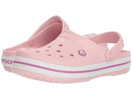 Crocs Crocband Clog Clog Shoes Pearl Pink Wild Orchid Crocs Crocband Crocs Shoes