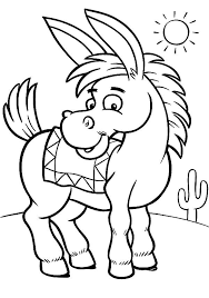 Three weeks old donkey foal coloring page | free printable coloring pages. Donkey Coloring Page Free Coloring Pages On Masivy World Coloring Home