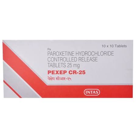 Buy Pexep CR 25 Tablet online | Uses, Side Effects, Price and substitutes | Apollo Pharmacy