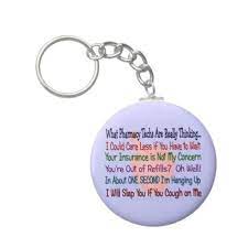 What Pharmacy Techs Are Really Thinking Keychain Zazzle Com Pharmacy Gifts Pharmacy Tech Pharmacy Humor