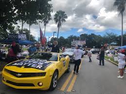You won't want to miss this real life series! Polar Opposite Partisan Caravans Show Mayoral Votes Are Along Blue Red Lines Political Cortadito