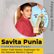 She hails from haryana and plays as the goalkeeper. Pin On Sports Birthdays