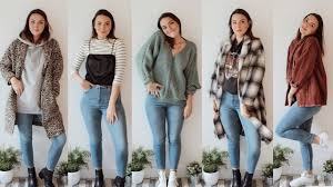 Simple Winter Outfit Ideas Light Wash Jeans Outfit Jeans Outfit Winter Jeans Outfit Casual