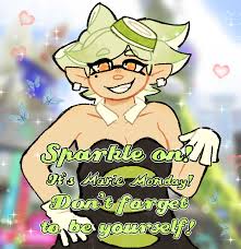 i wish squids were real — sparkle on! it's marie monday!