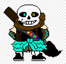 If the game just got shutdown, it means the game was updated. Ink Sans Sprite Clipart 2869080 Pinclipart