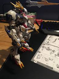 This upcoming new version of the barbatos lupus from mobile suit gundam: 1 100 Gundam Barbatos Lupus Rex Completed And Painted Up Album On Imgur
