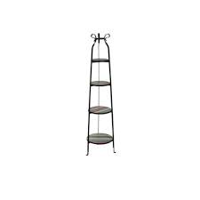 Essential Decor Entrada Collection En50129 4 Tiered Round Metal Plant Stand Essential Decor Entrada Collection H Metal Plant Stand Plant Stand Decor Essentials