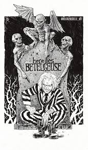 God, i wish i could se. Beetlejuice Beetlejuice Tim Burton Tim Burton Artwork Tim Burton Art Tim Burton Beetlejuice