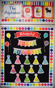 Just Teach Happy Birthday Mini Bulletin Board Set Preschool Birthday Board Birthday Chart Classroom Birthday Bulletin
