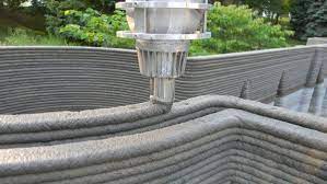 Hobbyist Creates A Concrete Based 3d Printer Proceeds To Build A Castle In His Backyard Printed Concrete 3d Printed House 3d Printer