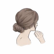 To make a hair bungee, slip two bobby pins onto a hair elastic. How To Do A Low Messy Hair Bun Hy Vee