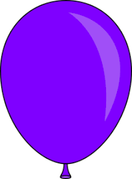 More images for single balloon clip art » Purple Balloons Clipart Novocom Top