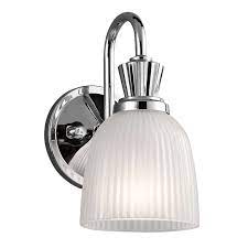 led badk wandlamp cora m gl lampenkap m 1 lampje wandlamp muurverlichting lampenkap
