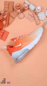 Orange Ombre Nike Air Max 270 Custom Sneakers Orange Nike Shoes Nike Shoes Air Max Nike Air Max
