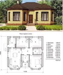 проекты домов 8 на 8 с мансардой и верандой Proekty Doma Proekty Nebolshih Domov Proekty Domov Plan Doma