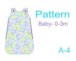 Baby Sleep Sack Sewing Pattern Pdf Newborn Sleeping Bag Etsy In 2021 Sleeping Bag Pattern Diy Baby Sleeping Bag Baby Sewing Patterns