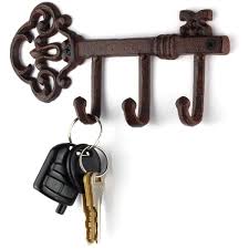 They spice up your favorite room and make it feel more appealing, while also serving as a functional accent. Lulind Wall Mounted Rustic Key Holder With 3 Hooks Vintage Cast Iron Buy Online In Botswana At Botswana Desertcart Com Productid 88715477