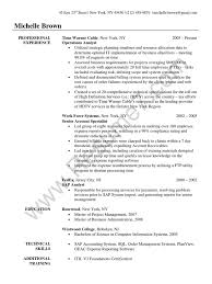 it / operations analyst resume sample