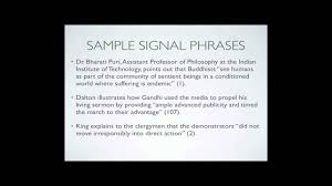 Signal Phrases Parenthetical Citation Parenthetical Citations Phrase Citations