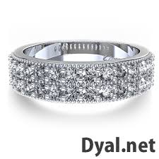 However, most women choose a wedding band that is about 2 to 4 millimeters wide. Wide Diamond Wedding Bands For Women Emasscraft Org
