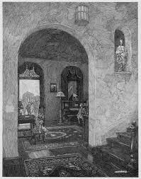 Franklinbooth Esteyfeb1923 Full Jpg 1464 1856 Franklin Booth Engraving Illustration Magazine Illustration