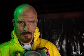 Breaking Bad Shoot with Walter White