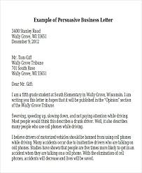 Business Persuasive Letter Example Inspirational Sample Persuasive Business Letter 7 Exampl In 2020 Persuasive Letter Example Business Letter Example Persuasive Letter
