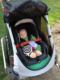 3month Baby Eleanor In Trailer Imageuploadedbytapatalk1368035498 248230 Jpg Baby Bike Baby Month By Month Baby