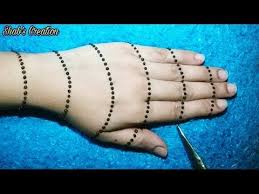 Most Easy Stylish Bangle Mehndi Design Best Ever Mehndi Trick For Beginners New Year Meh Mehndi Simple Simple Mehndi Designs Mehndi Designs For Beginners