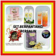 Pakej urutan tradisional selepas bersalin bangi. Jamu Semasa Berpantang