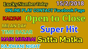 Matka Bazar Satta Matka 143 Guessing Forum Kalyan Matka