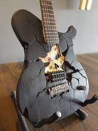 Tyrone The Skull Crusher 2019 Nitrocellulose Matt Jovis Music Plt Reverb Electric Guitar Design Guitar Custom Electric Guitars