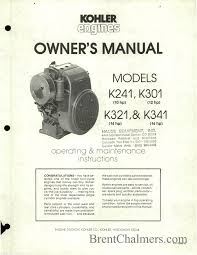 It is easy and free Kohler K241 K301 K321 K341 Manualzz