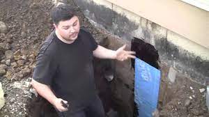 Soil moisture can leak into your basement through cracks in the floor or walls of your foundation, floor joists, and mortar joints on block walls. Basement Leak Repair Youtube