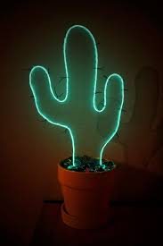 Neon Cactus How To Make A Decorative Light Home Diy On Cut Out Keep