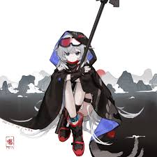 mulberry (arknights) drawn by iris_yi | Danbooru